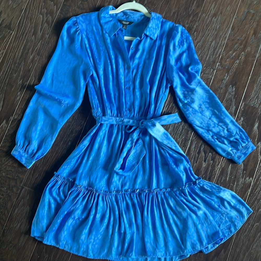 Simply Vera Blue Dress Like New!